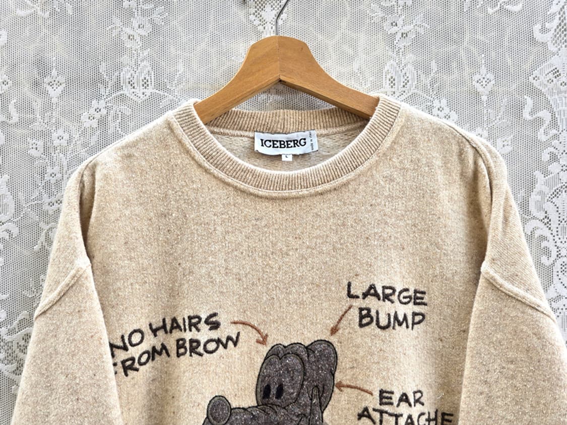 90s 아이스 버그 X 디즈니 구피 (made in italy) 상품이미지2