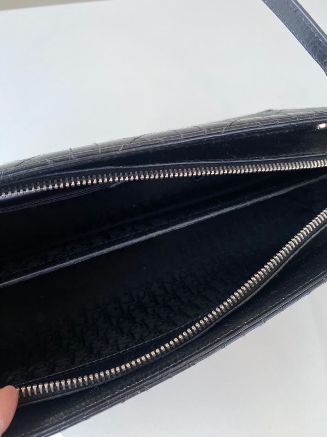 정품 디올 까나쥬 토트백 블랙 상품이미지10