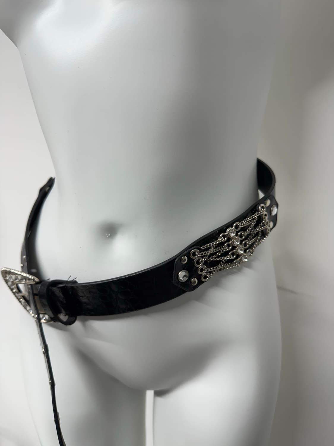 Punk mood detailed belt 상품이미지3