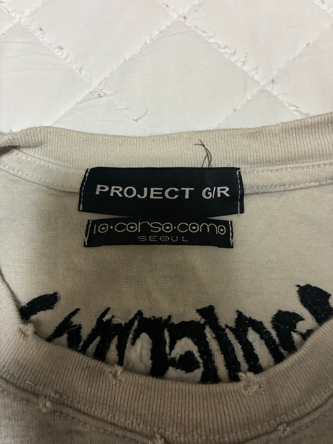 Projectgr 반팔 팝니다 상품이미지2