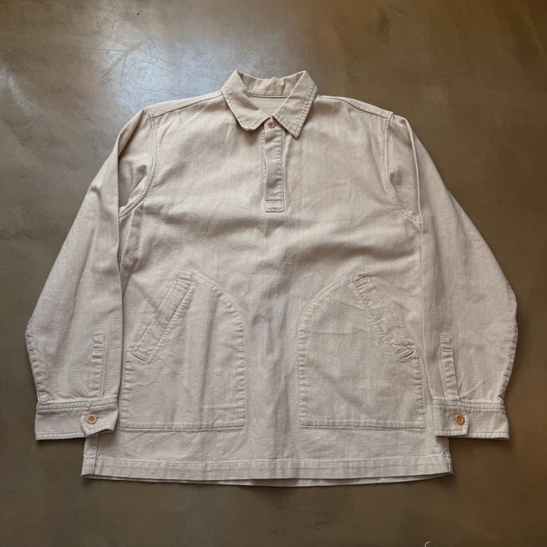 폴스미스 일본 생산 마혼방 아노락 셔츠 상품이미지1