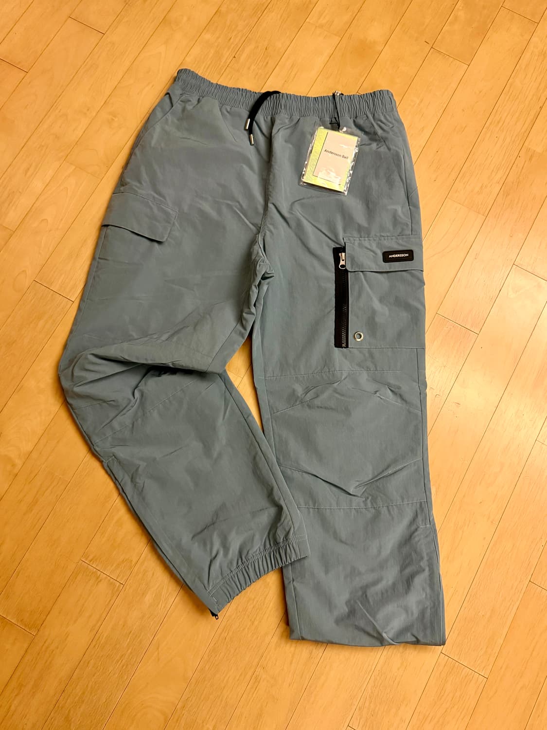 [앤더슨벨] 카고 웜 업 팬츠 (SkyBlue) 상품이미지1