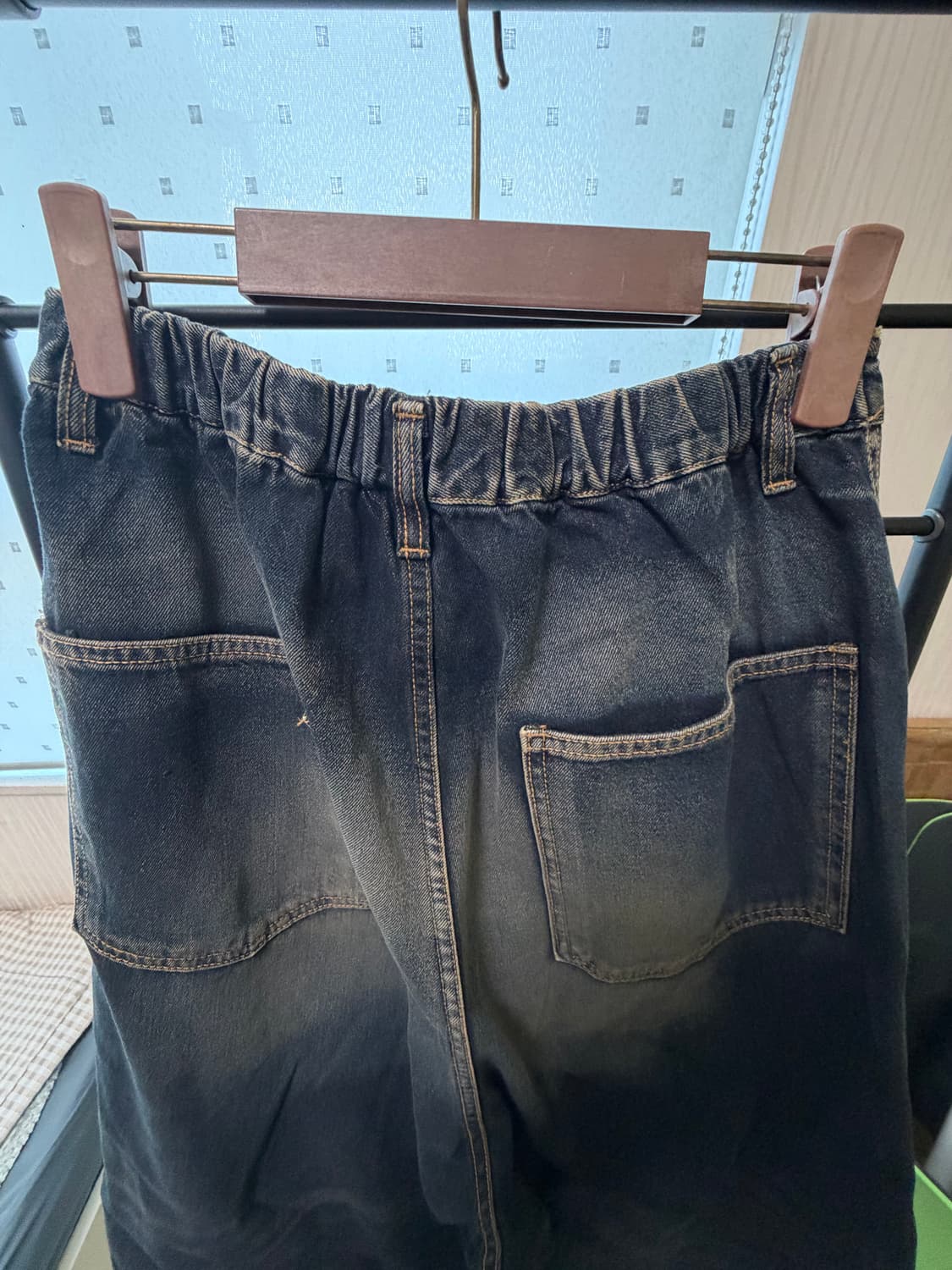 피그먼트 워싱데님 팬츠 상품이미지7