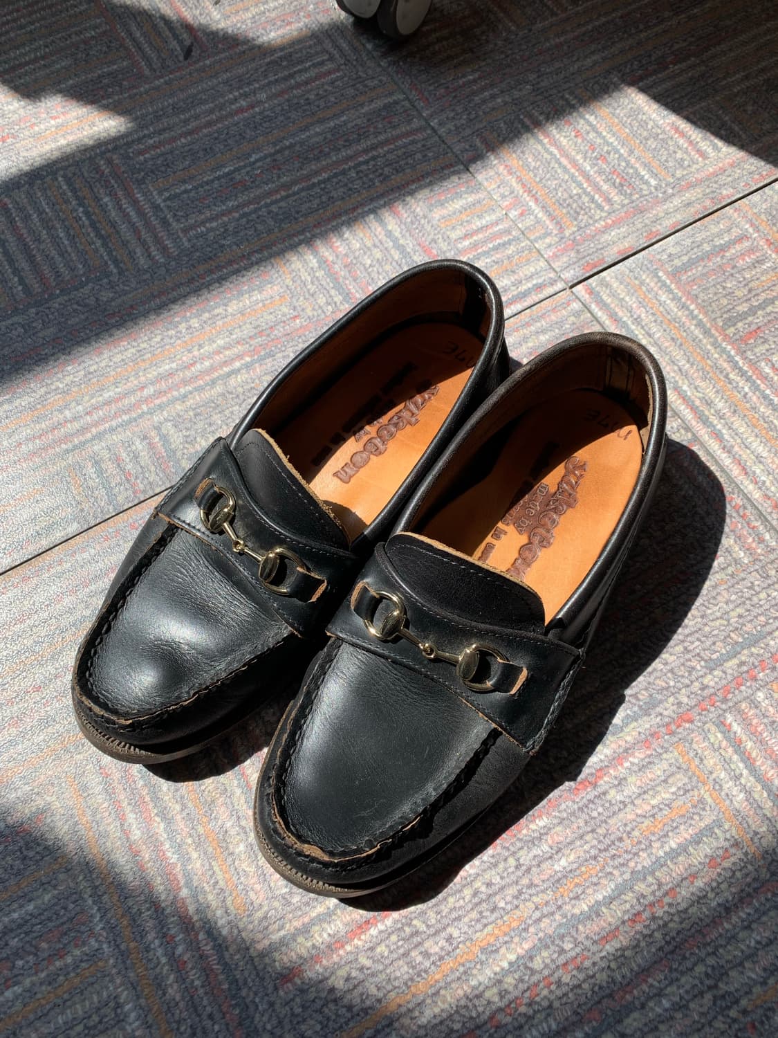 유케텐 홀스빗 블랙 카프 로퍼 7E(250-255)사이즈 상품이미지1