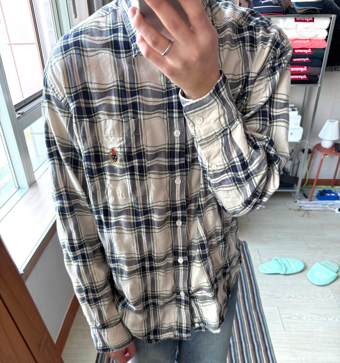 헤리티지플로스 체크 셔츠 상품이미지1