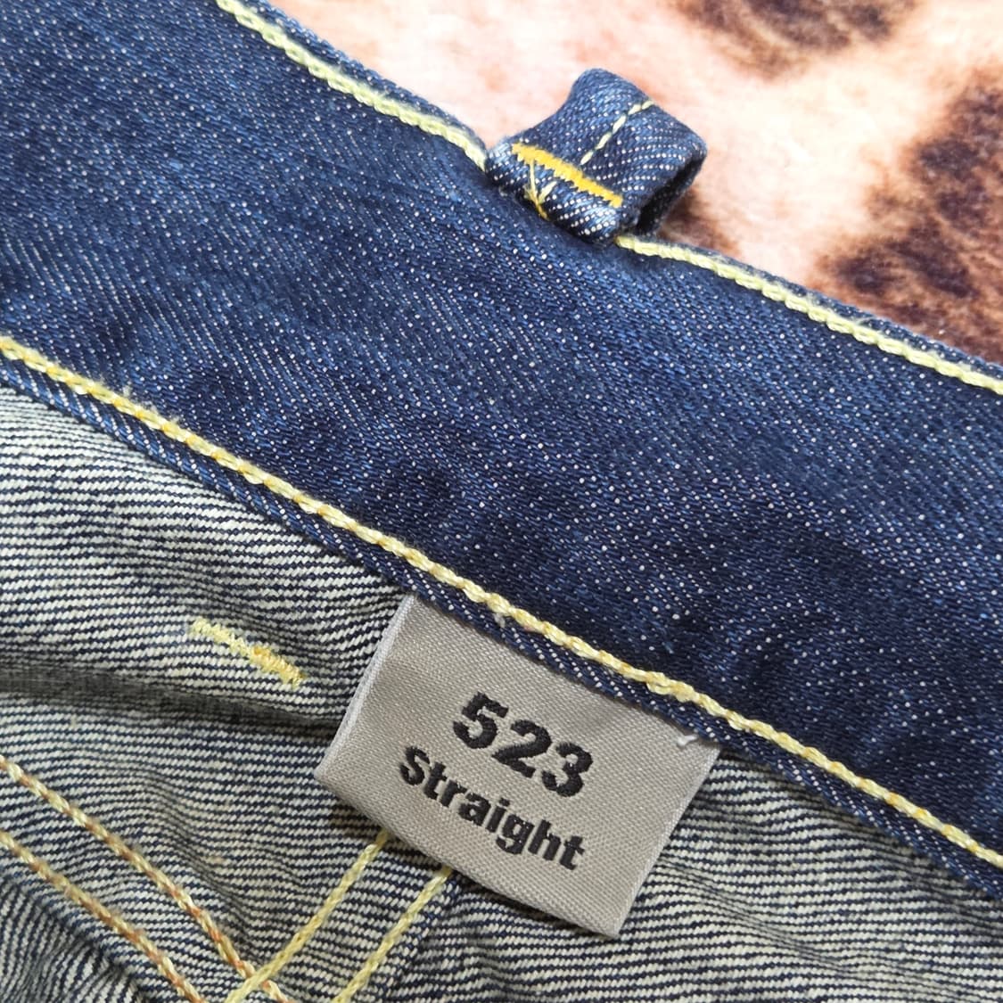 리바이스 523 워싱 데님 팬츠 상품이미지9