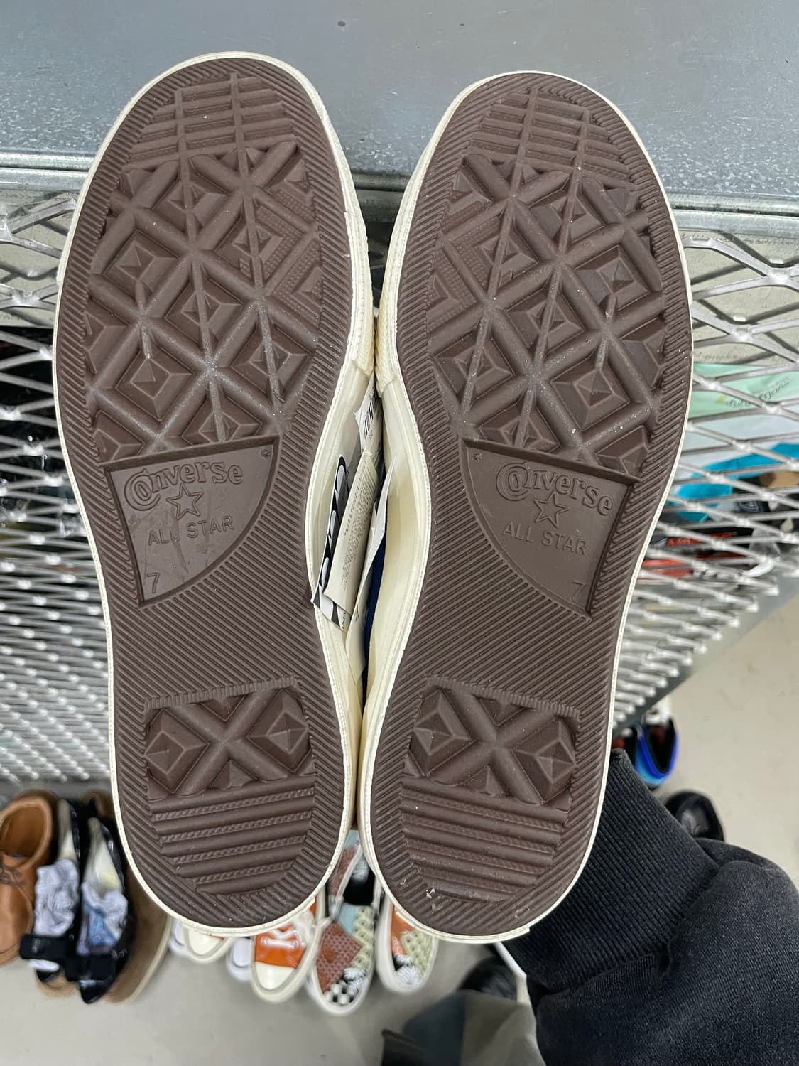 컨버스 x 꼼데 블루 로우 255mm(박스x)(gr-4622) 상품이미지6