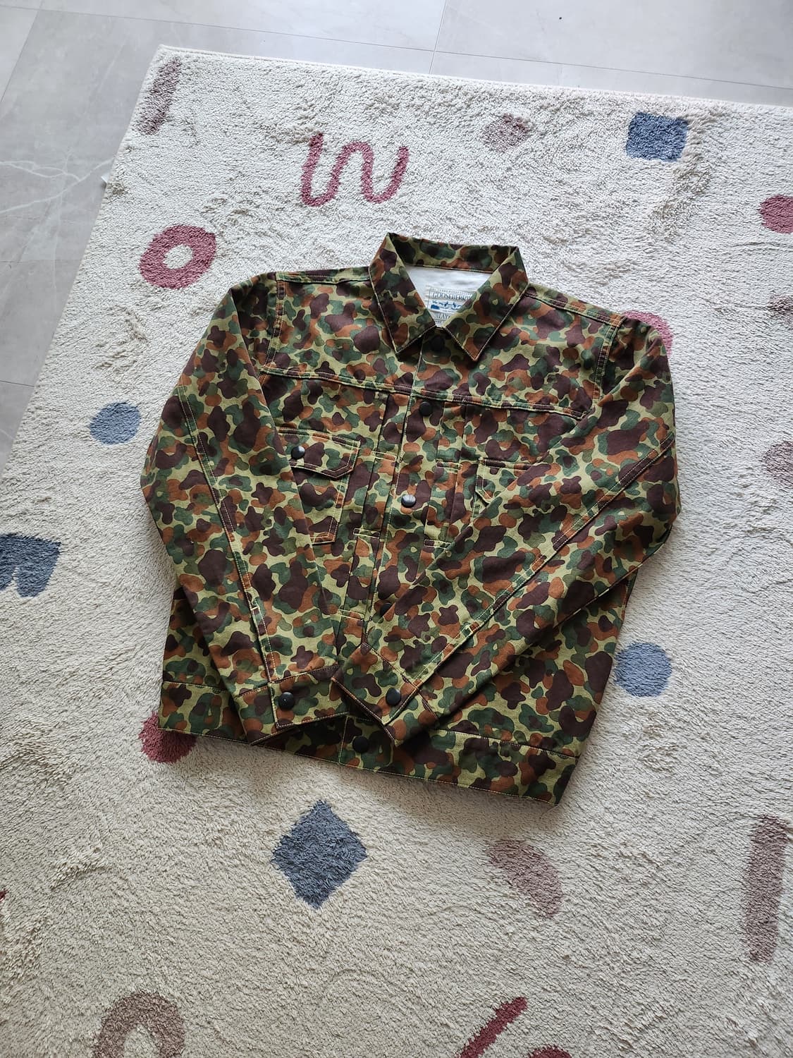 구즈베리레이 카모 코튼 자켓 상품이미지1