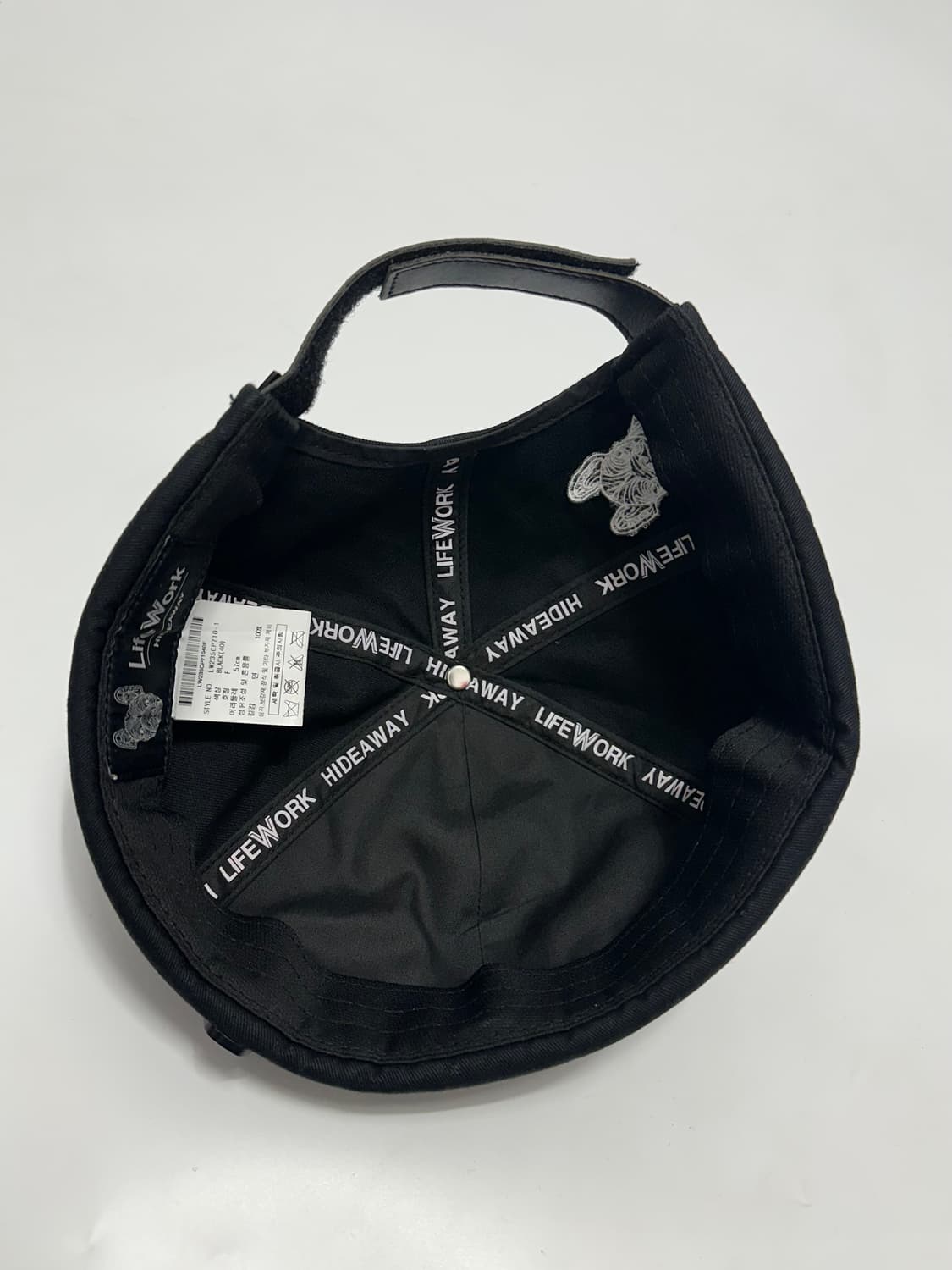 라이프워크 금속라독 블랙 와치캡 상품이미지8