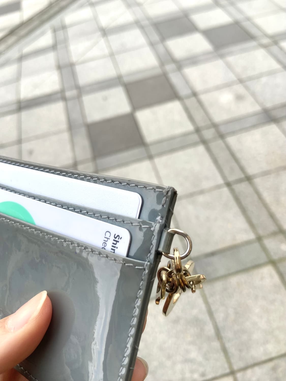 Dior 레이디디올 페이턴트 카나쥬 카드지갑 상품이미지6