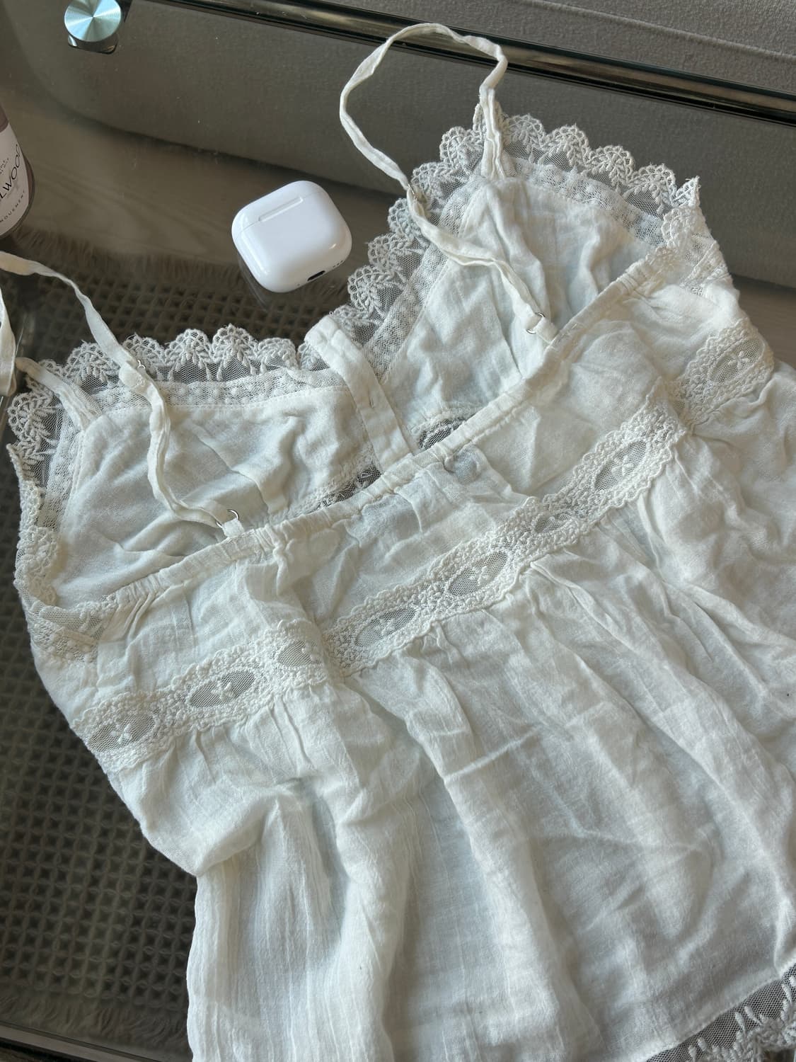 ZARA 화이트 나시 XS 상품이미지2