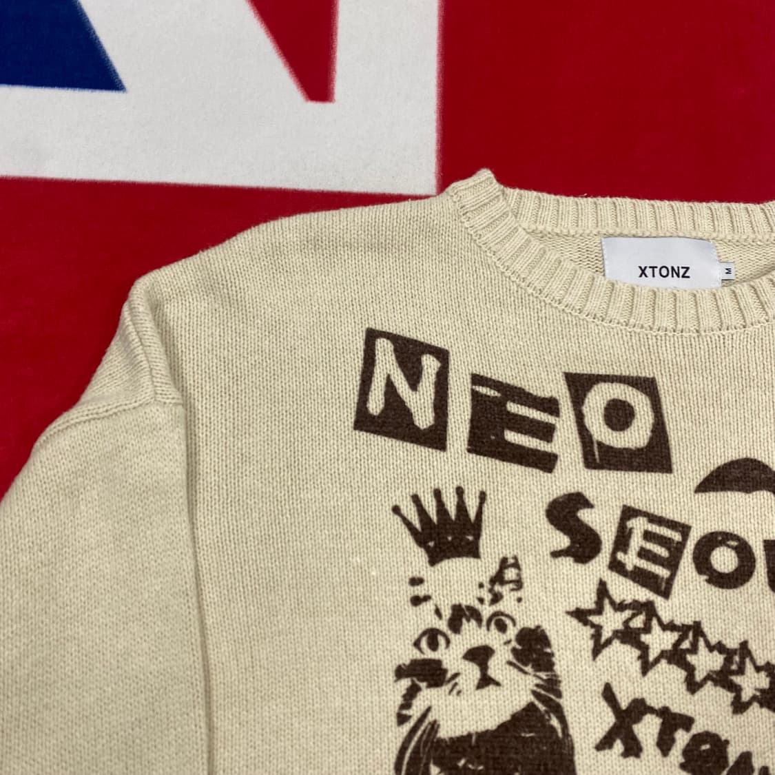 엑스톤즈 니트 M 상품이미지3