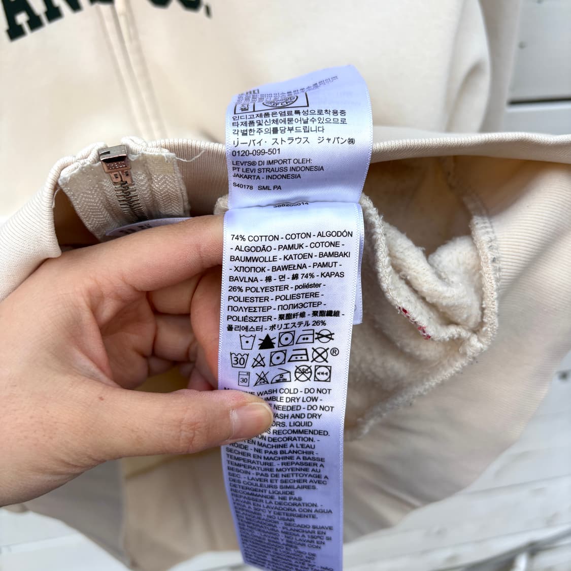 Levi’s 리바이스 후드집업 상품이미지7