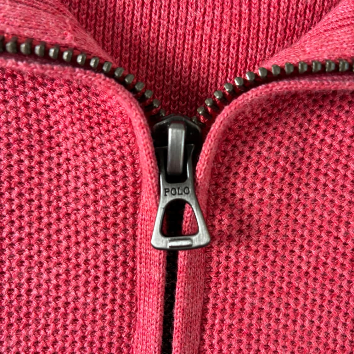 Polo 폴로 랄프로렌 신형 피마코튼 핑크 하프집업 니트 상품이미지4