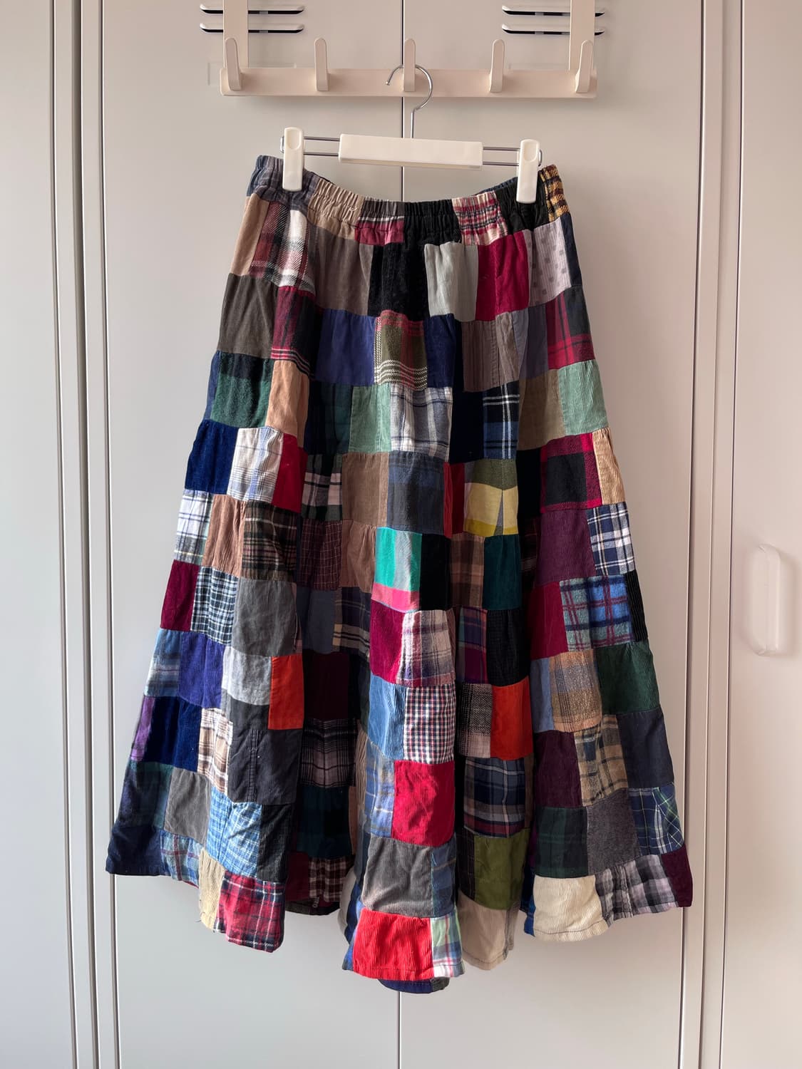 (Rare) vintage 패치워크 롱 스커트 상품이미지8
