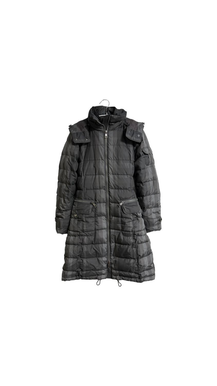 버버리 브릿 체크 패턴 롱패딩 상품이미지1