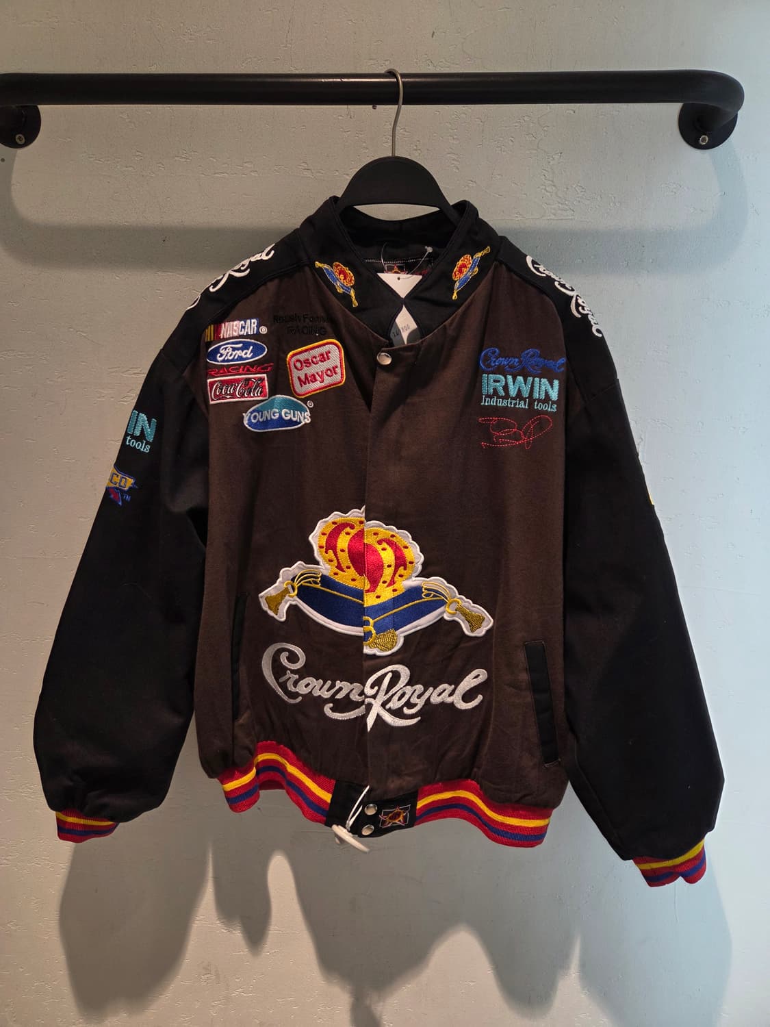 VINTAGE 왕관 레이싱자켓 상품이미지2