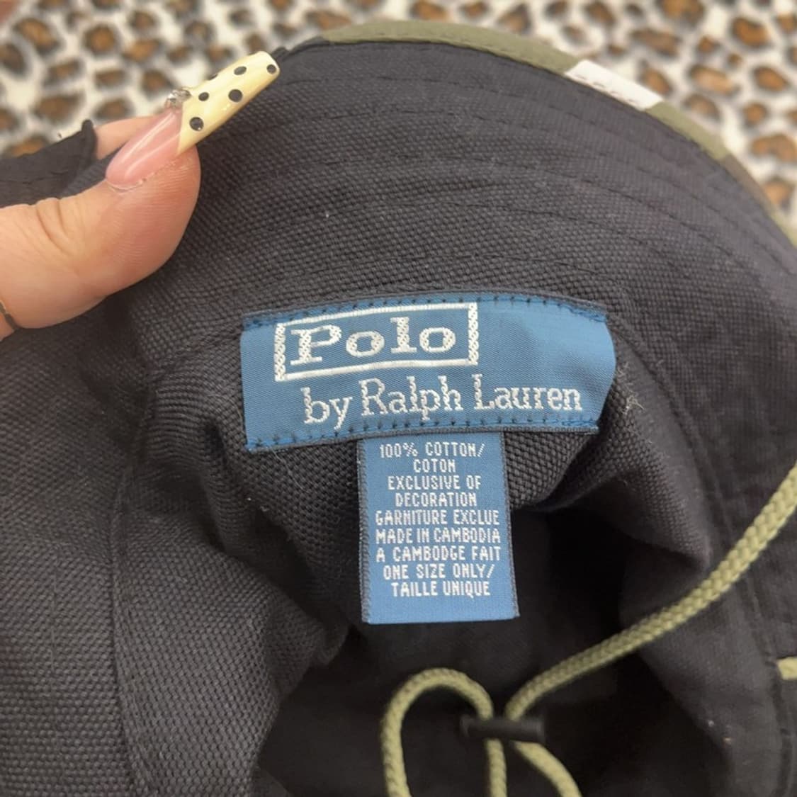 폴로 랄프로렌 카모플라주 사파리 헌팅 벙거지 버킷햇 C09646 상품이미지5