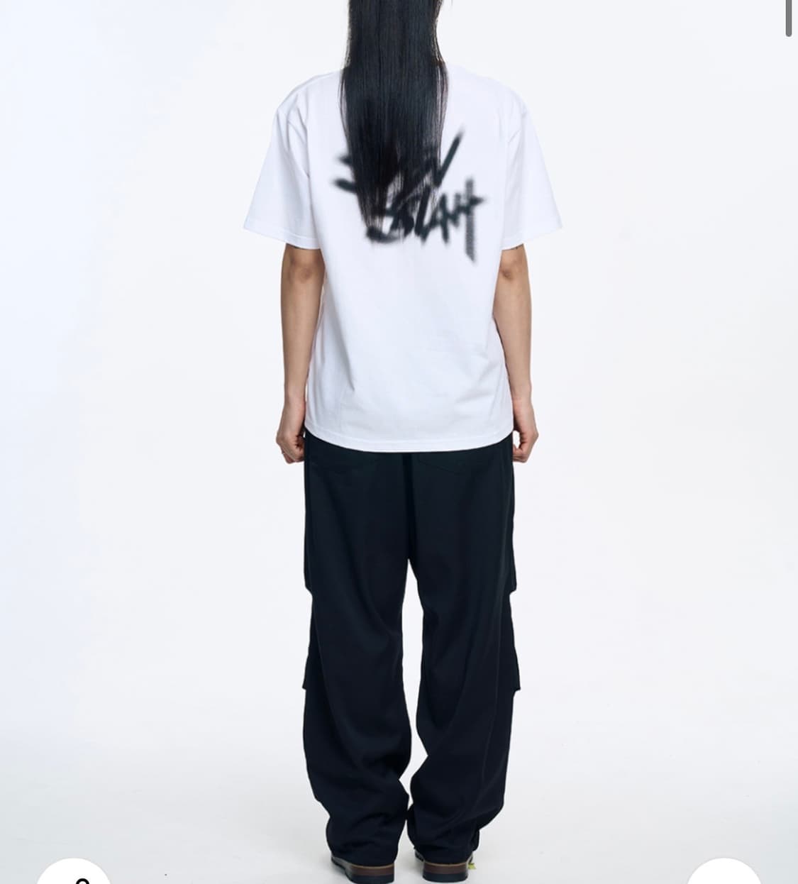 세븐셀라 루즈 실루엣 파라슈트 스토퍼 블랙 상품이미지3