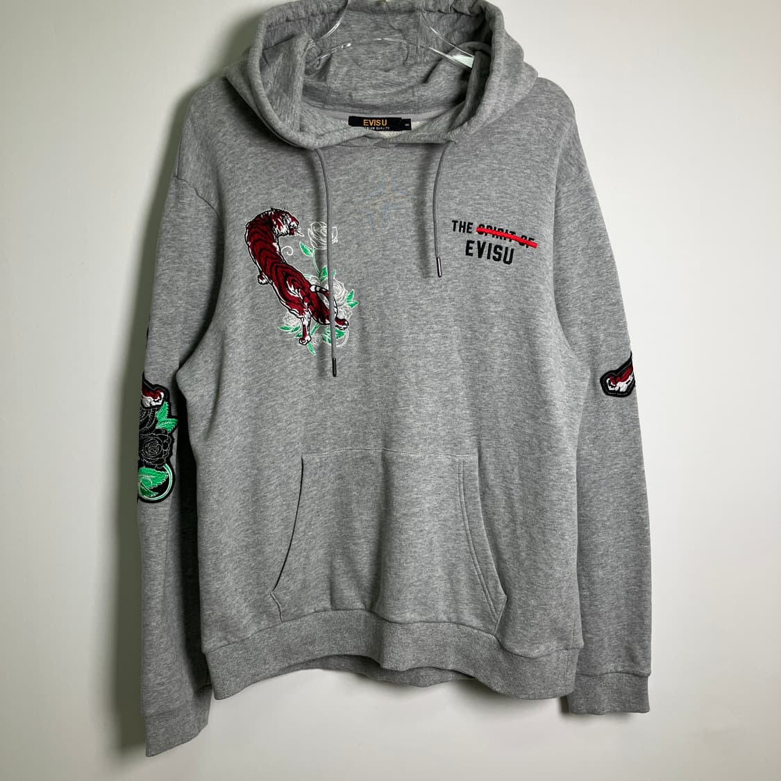 19FW Evisu 에비수 호랑이 스카쟌 후드티 100 상품이미지5