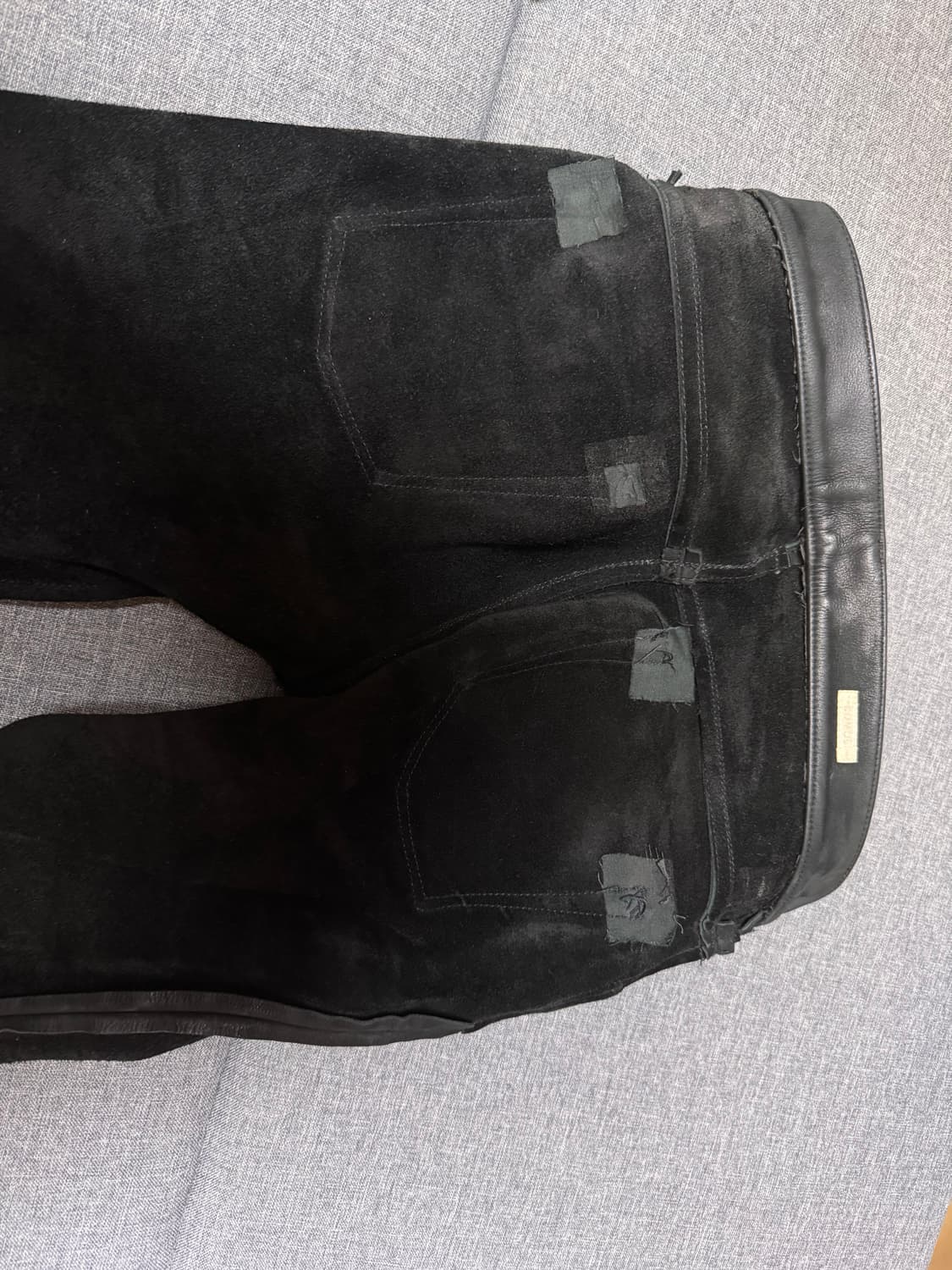 Comoli oiled cow hide skin 5p pants 상품이미지3