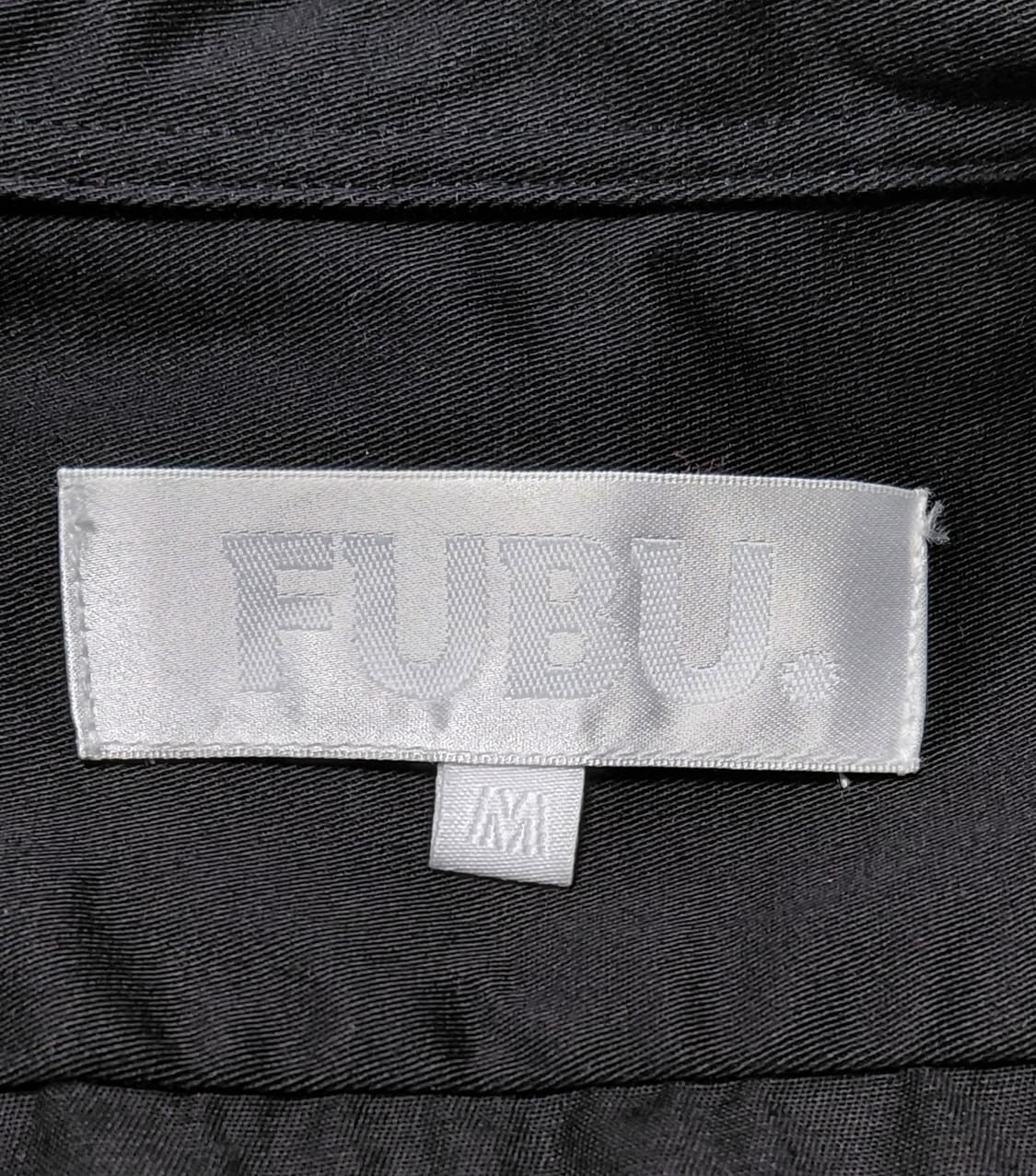 [M] FUBU 푸부 헤리티지 테크니컬 워크 셔츠 (블랙/패치 디테일) 상품이미지5