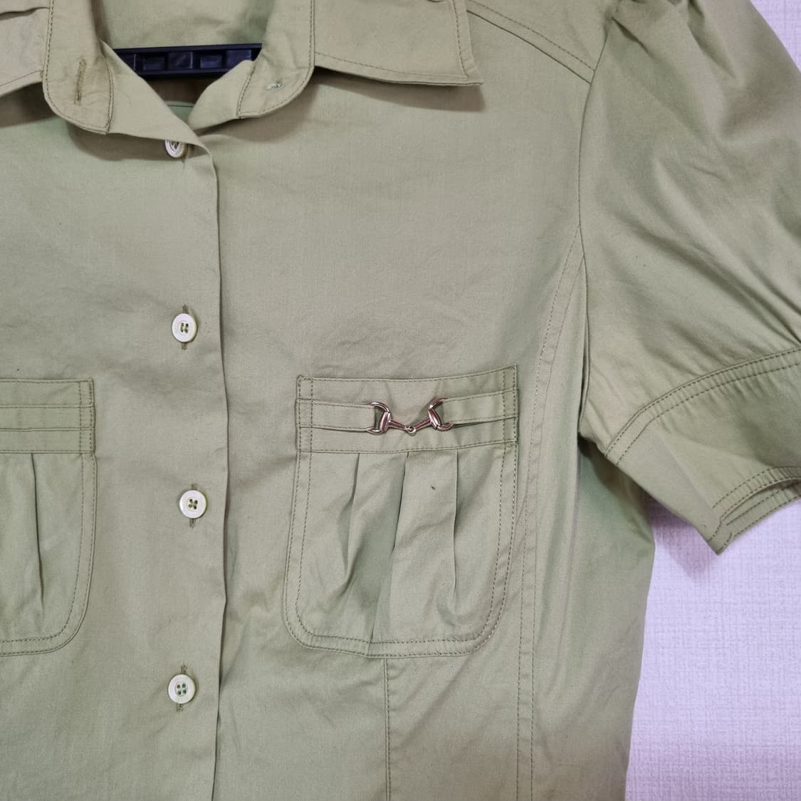 구찌 이탈리아 정품 남방 55사이즈 상품이미지3