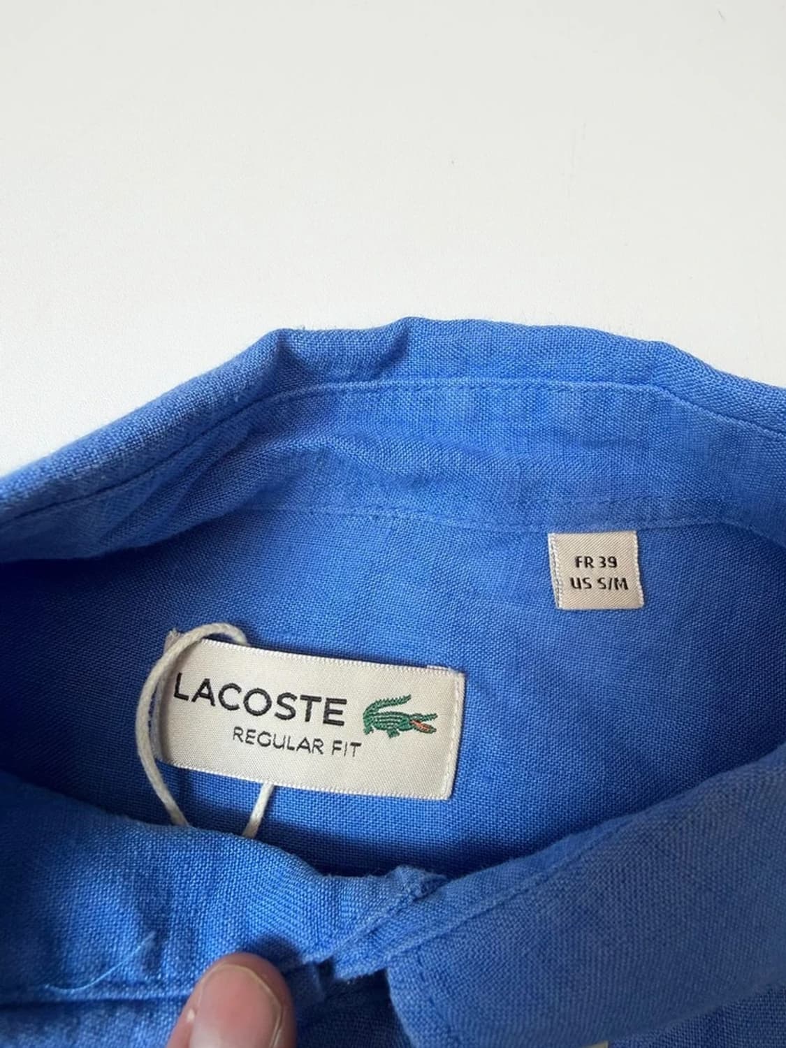 라코스테 오리지널 100% 린넨 버튼 다운 셔츠 PN9299 상품이미지6