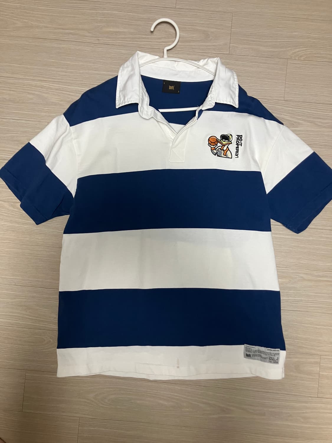 브라운 브레스 반팔 카라티 상품이미지1