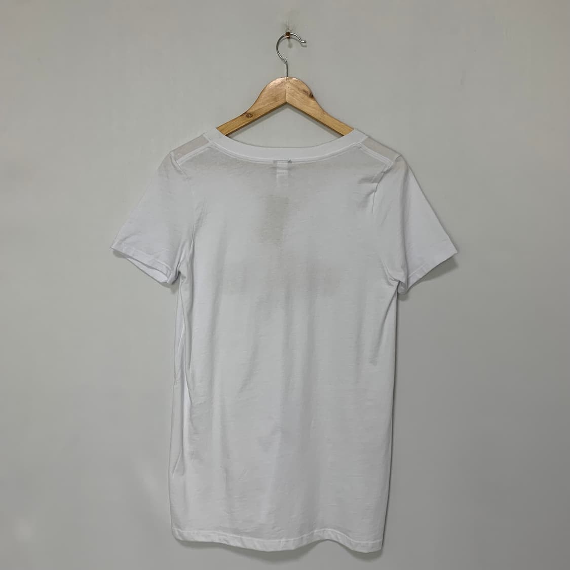 할리데이비슨 빈티지 화이트 브이넥 반팔 티셔츠 L 상품이미지3