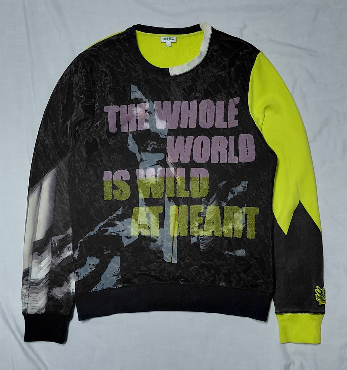 [M] 겐조(KENZO) 'Wild at Heart' 그래픽 기모 맨투맨 상품이미지1