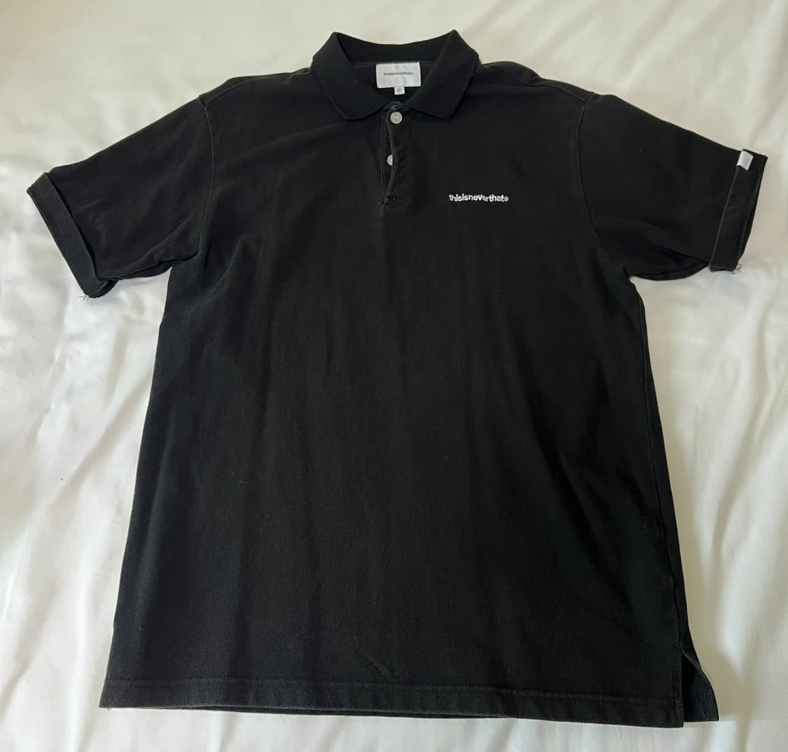 S) 디스이즈네버댓 카라 반팔티 상품이미지1