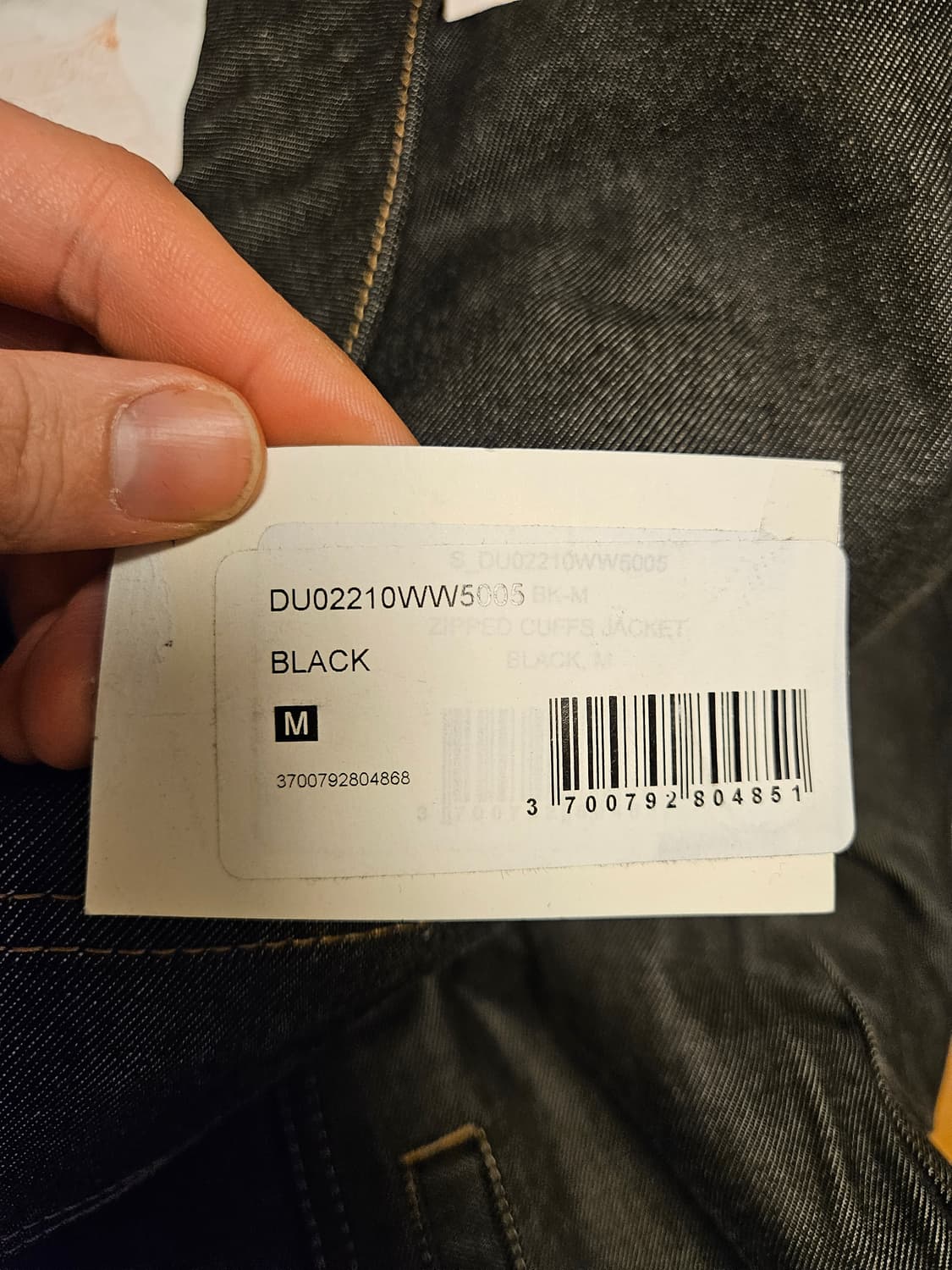 메종키츠네 데님 자켓 새상품 판매합니다! 상품이미지5