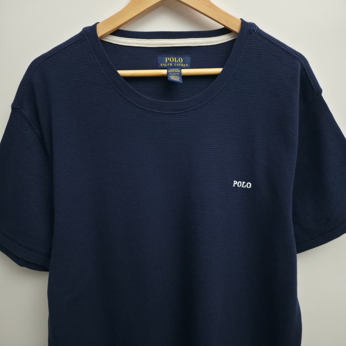 [XL] 폴로 랄프로렌 네이비 와플티 상품이미지2