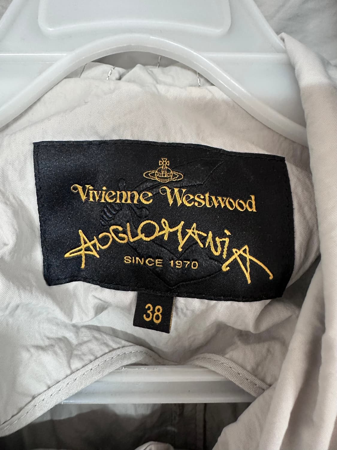 비비안웨스트우드 로고 후드 롱 트렌치코트 상품이미지7