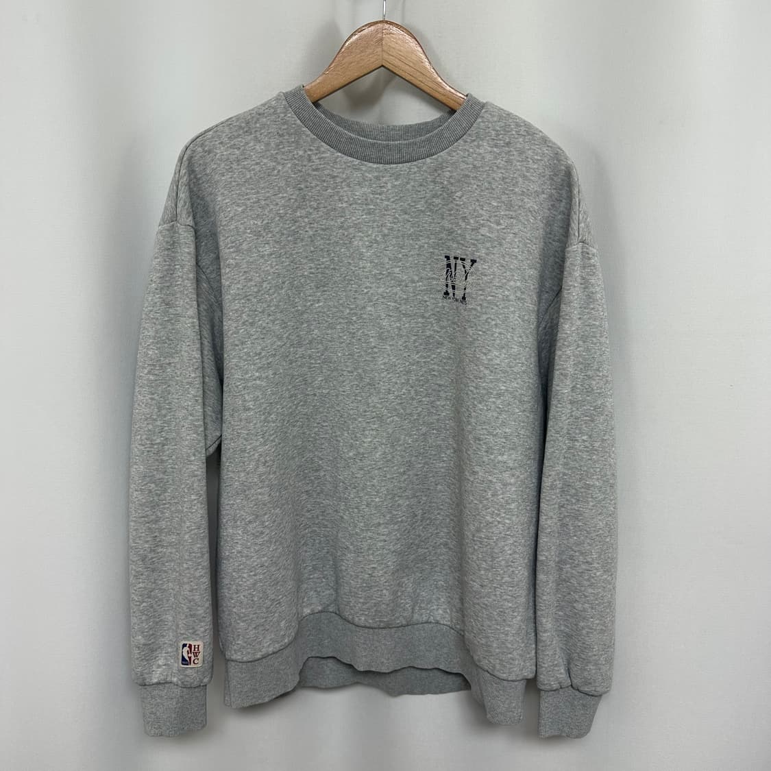 NBA 남자 기모 맨투맨 그레이 L  EJW 상품이미지1