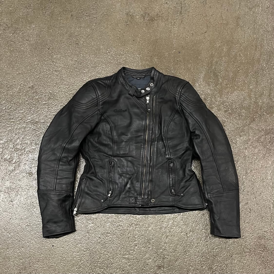 Cafe racer 가죽 라이더 자켓 (100) 상품이미지1