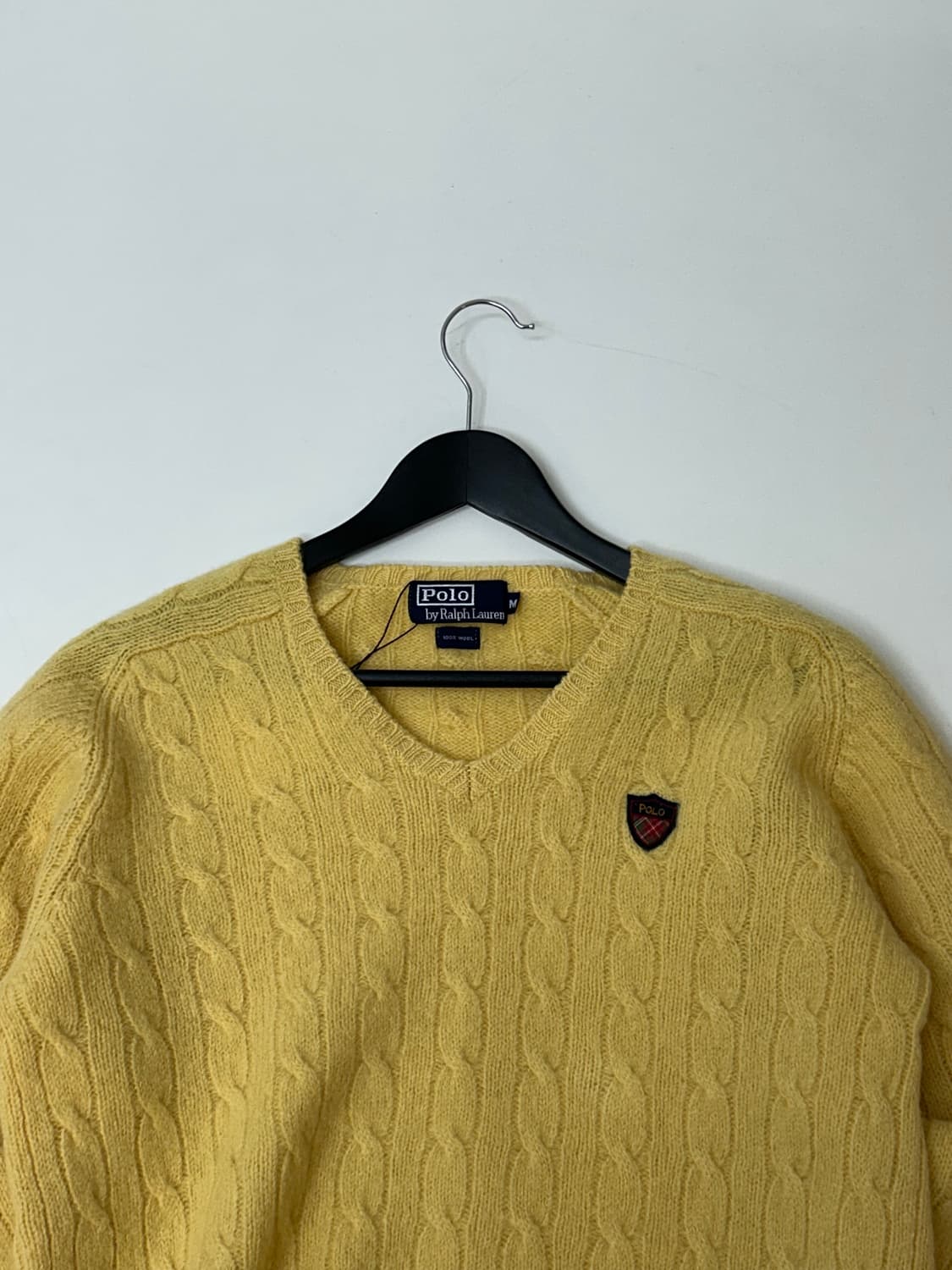 Polo 폴로 랄프로렌 케이블 니트 V넥 스웨터  상품이미지3