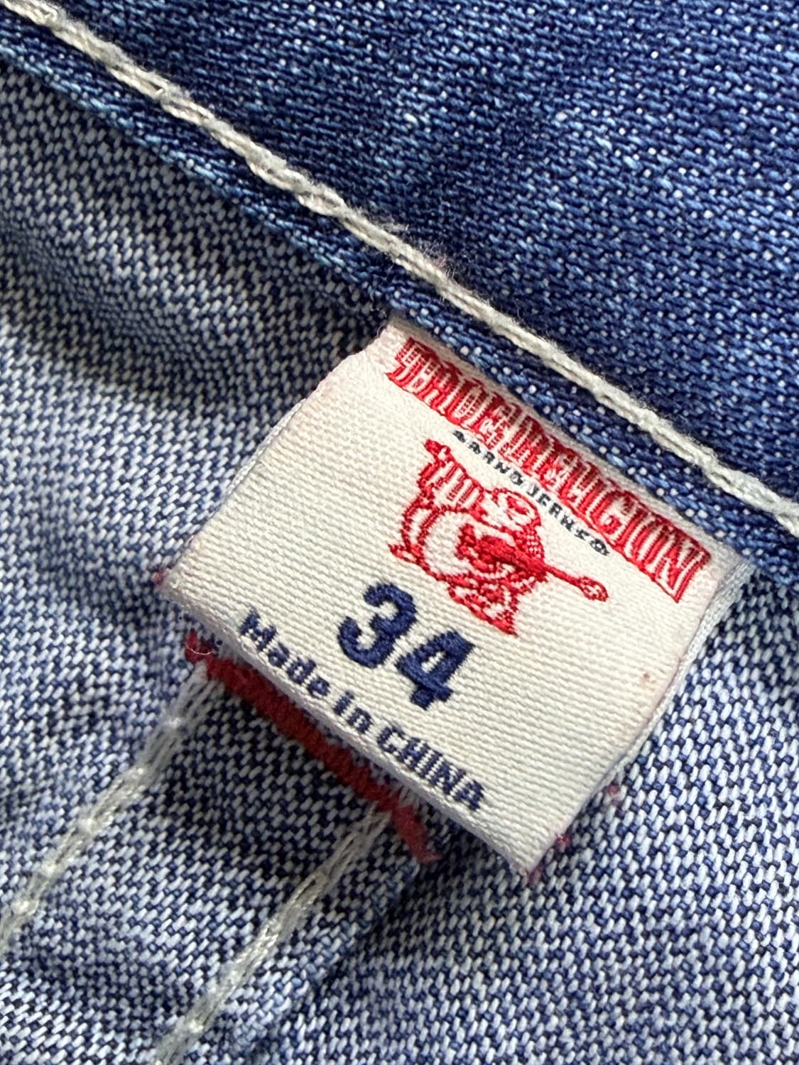 트루릴리전(True Religion) 시그니처 빅T 스티치 스키니 데님 상품이미지7