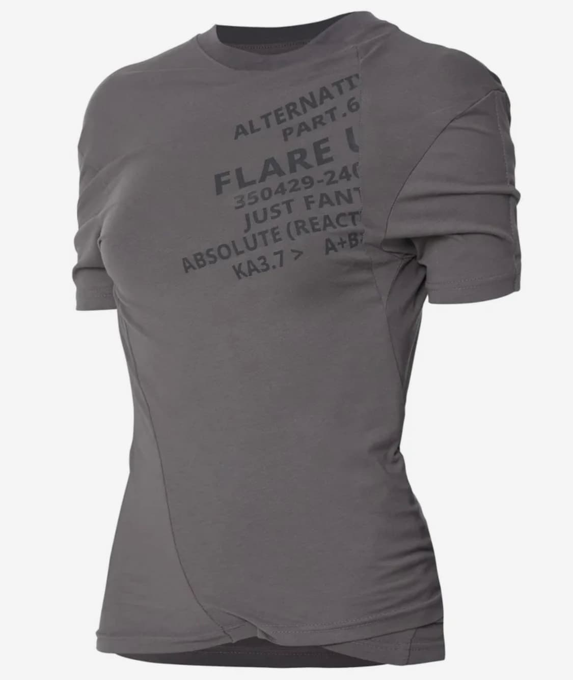 플레어업 레이어드 티셔츠 Asvmmetrical T-Shirt 상품이미지3