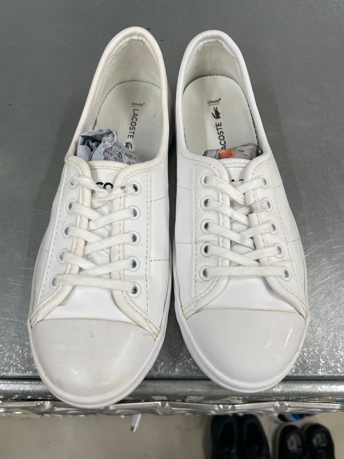 라코스테 지안느 스니커즈 화이트 uk4 상품이미지5