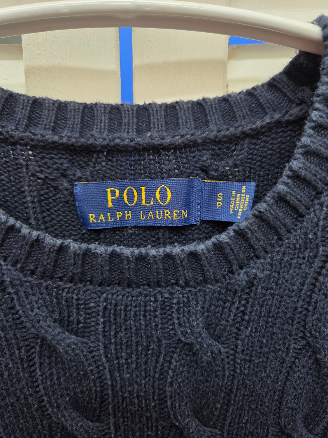 폴로 랄프로렌 꽈배기 니트 상품이미지2