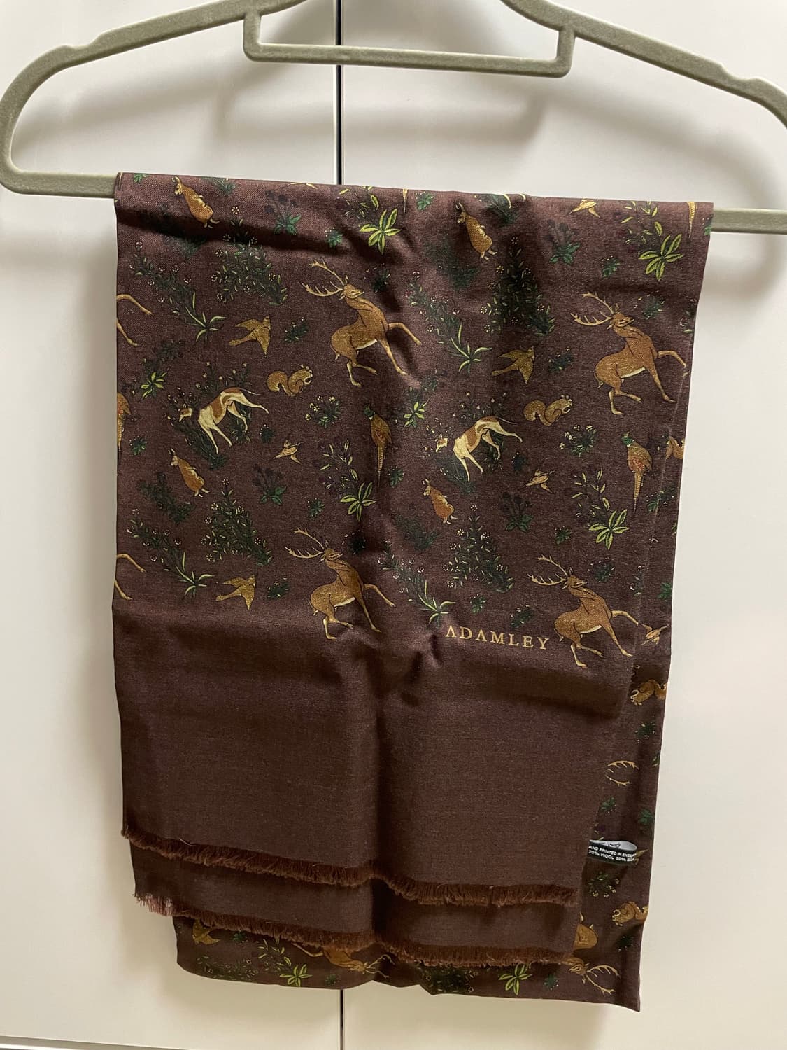 아담리 rich brown 스카프 상품이미지2
