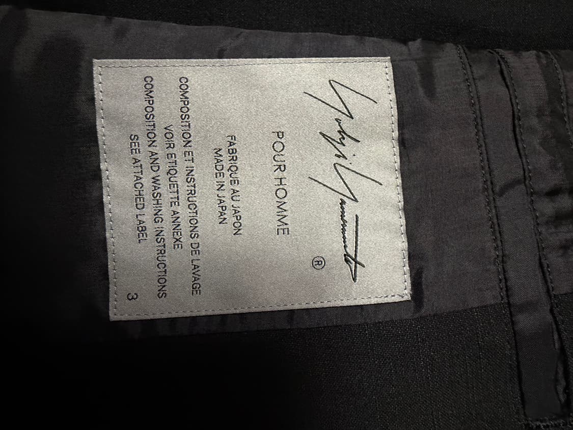 요지 프르 옴므 마 자켓 상품이미지2