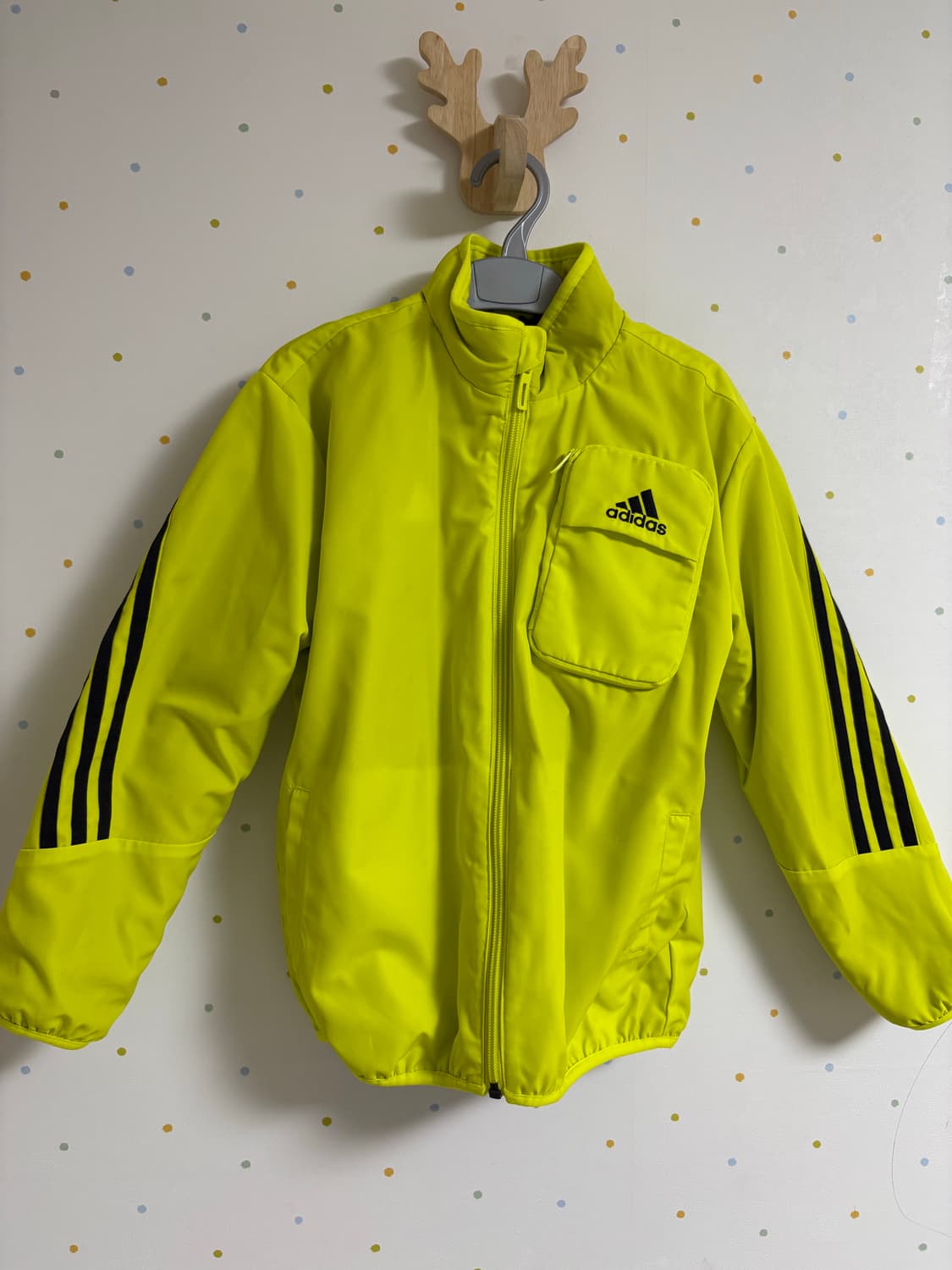 아디다스키즈 뽀글이 (양면) 사이즈 130 상품이미지3