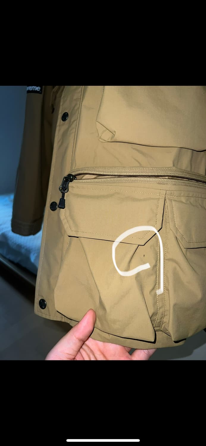 슈프림 x 노스페이스 카고 자켓 골드 Supreme Northface 상품이미지8