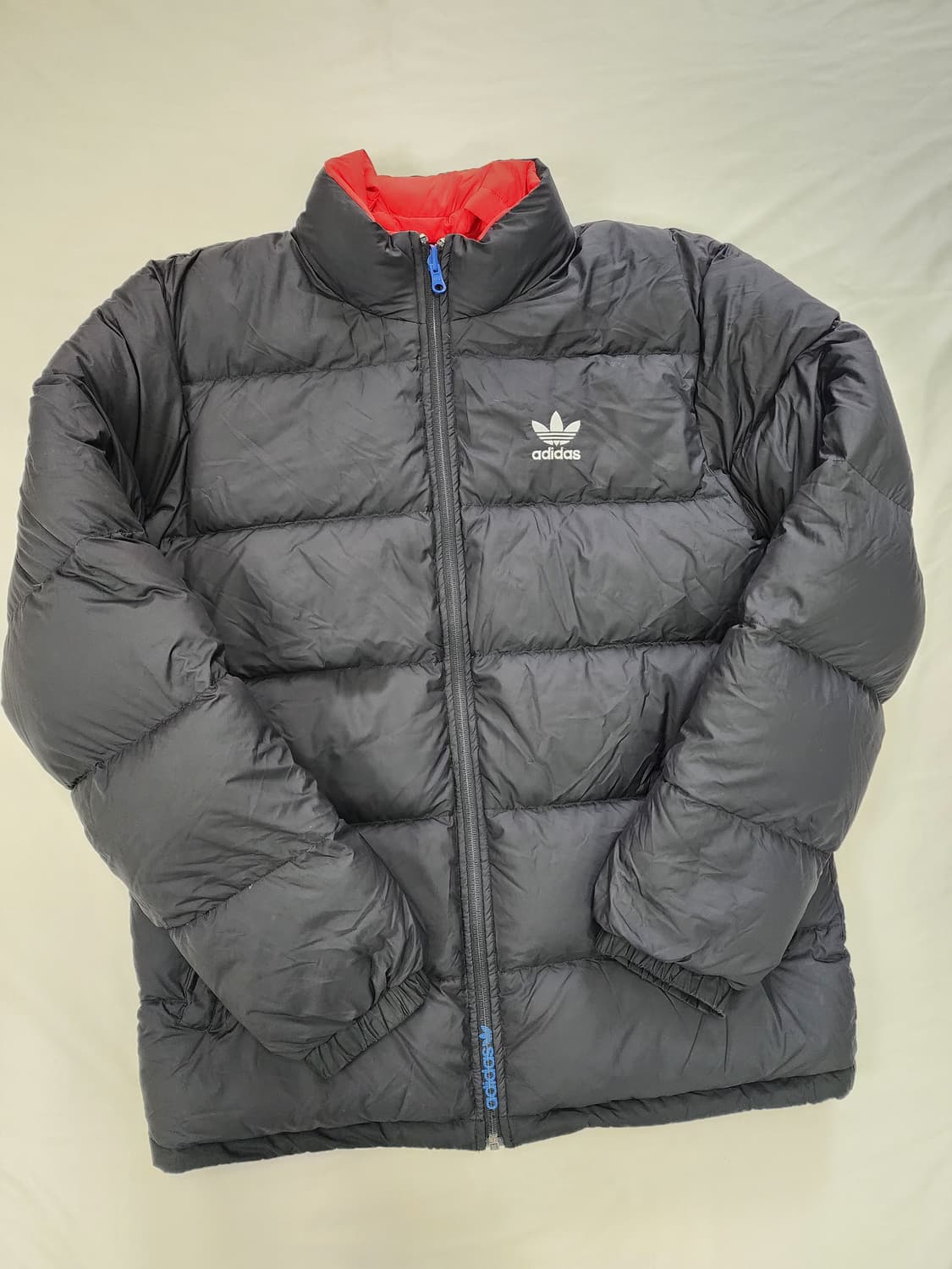 아디다스 컬러블록 리버시블 덕다운 패딩 상품이미지4