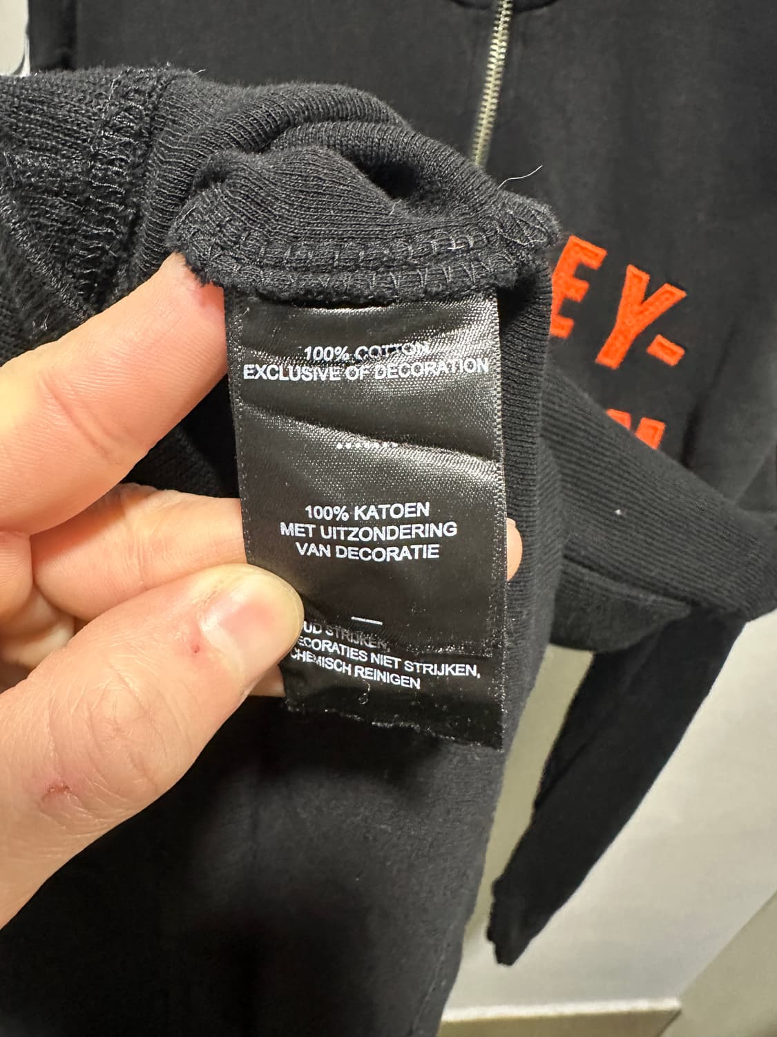 할리 데이비슨 반집업 블랙 맨투맨 L 상품이미지7