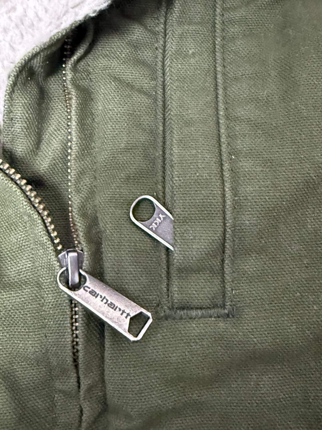 빈티지 칼하트 쉐르파 베스트 모스그린 /XL 상품이미지5