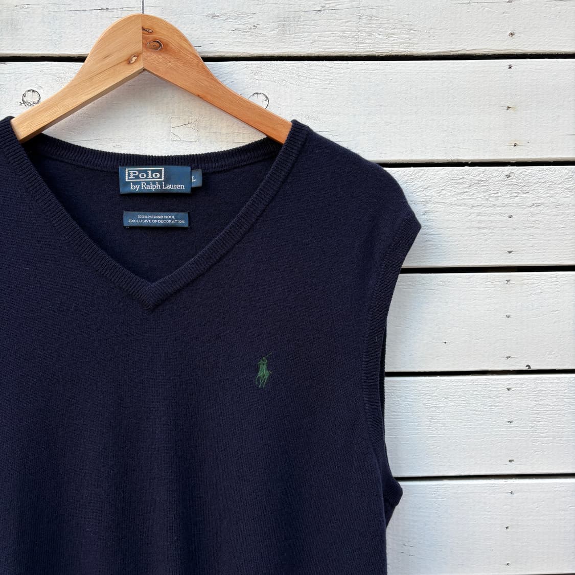 Polo 폴로 울 니트 조끼 베스트 상품이미지3
